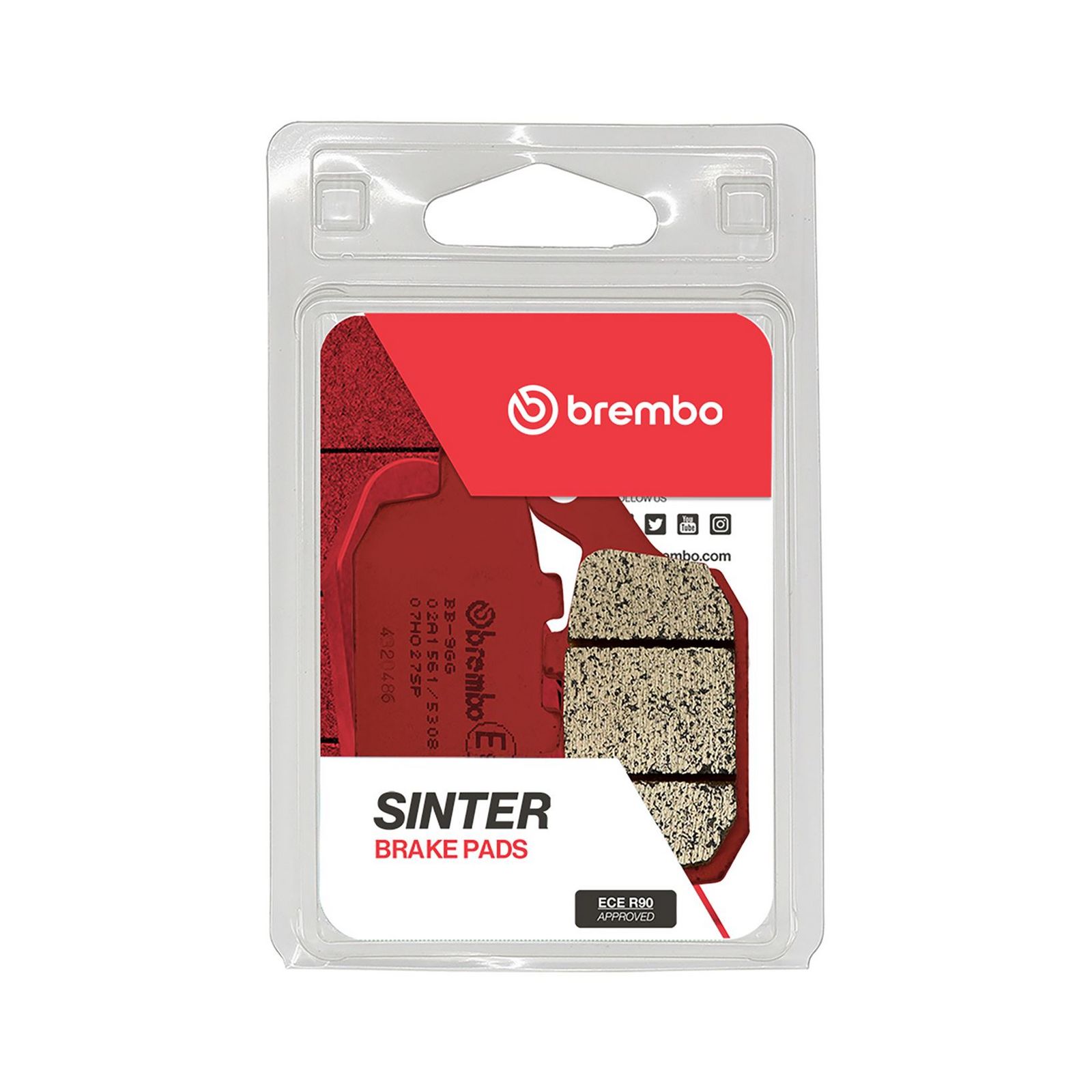 BREMBO 07HO27SP - Bremsbelagsatz, Scheibenbremse