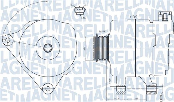 MAGNETI MARELLI 063731778010 - Generator