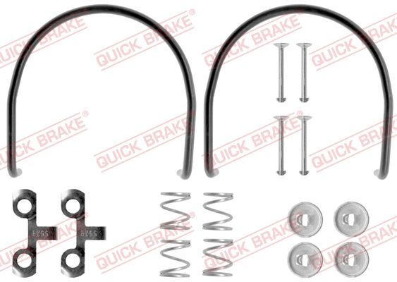 QUICK BRAKE 105-0587 - Zubehörsatz, Bremsbacken