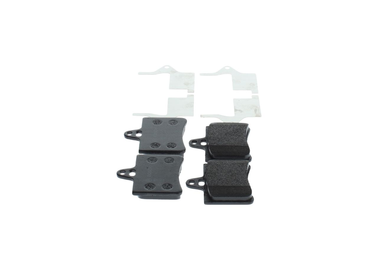 BOSCH 0 986 424 580 - Bremsbelagsatz, Scheibenbremse