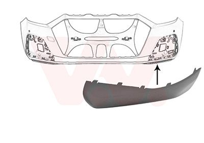 VAN WEZEL 0366501 - Spoiler