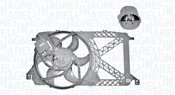 MAGNETI MARELLI 069422819010 - Lüfter, Motorkühlung