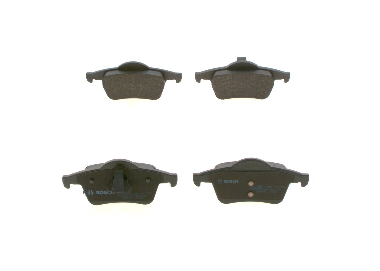 BOSCH 0 986 424 539 - Bremsbelagsatz, Scheibenbremse