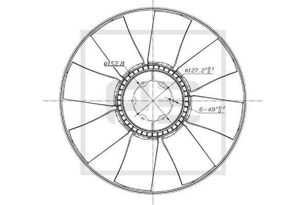 PE Automotive 010.331-00A - Lüfter, Motorkühlung