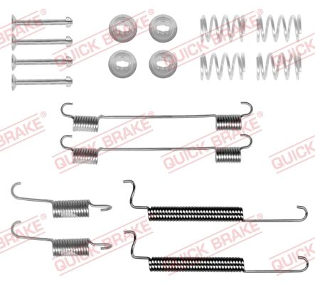 QUICK BRAKE 105-0795 - Zubehörsatz, Bremsbacken