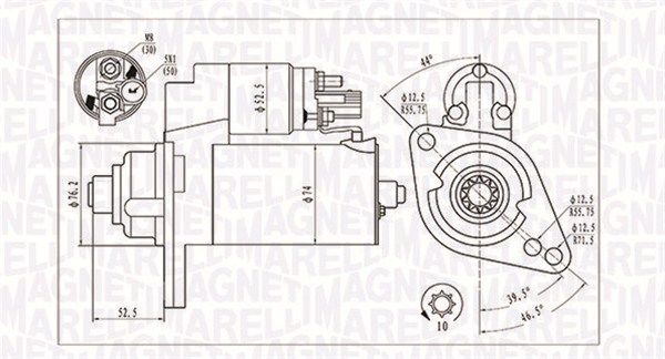 MAGNETI MARELLI 063721293010 - Starter