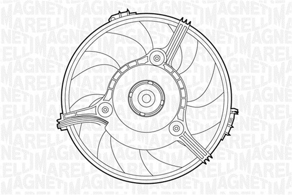 MAGNETI MARELLI 069422263010 - Lüfter, Motorkühlung