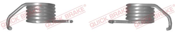 QUICK BRAKE 113-0517 - Reparatursatz, Feststellbremshebel (Bremssattel)