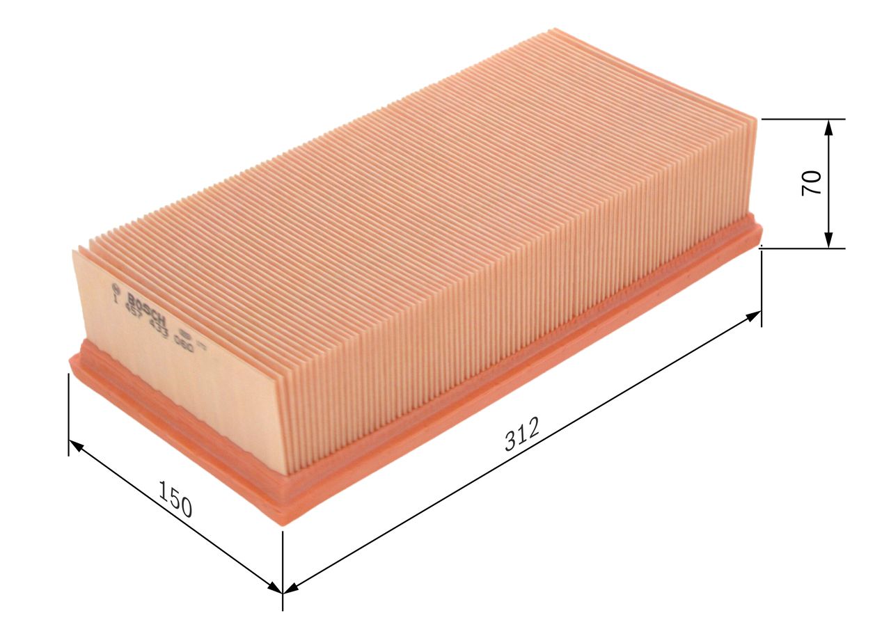 BOSCH 1 457 433 060 - Luftfilter