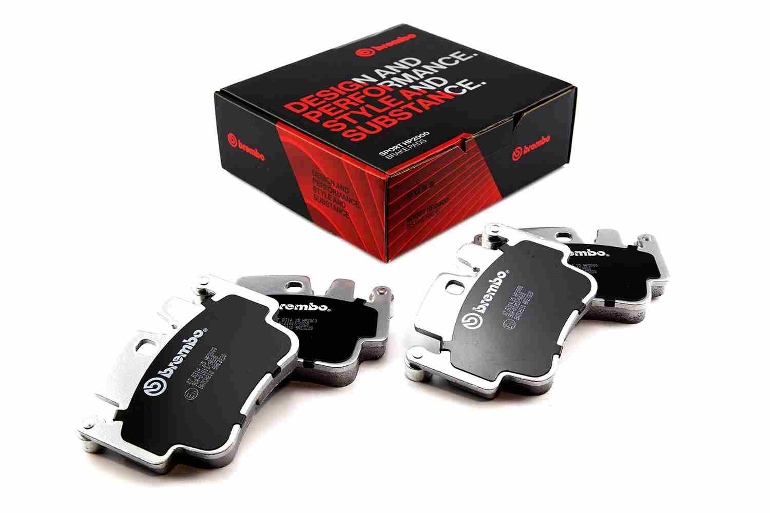 BREMBO 07.B314.15 - Hochleistungs-Bremsbelagsatz
