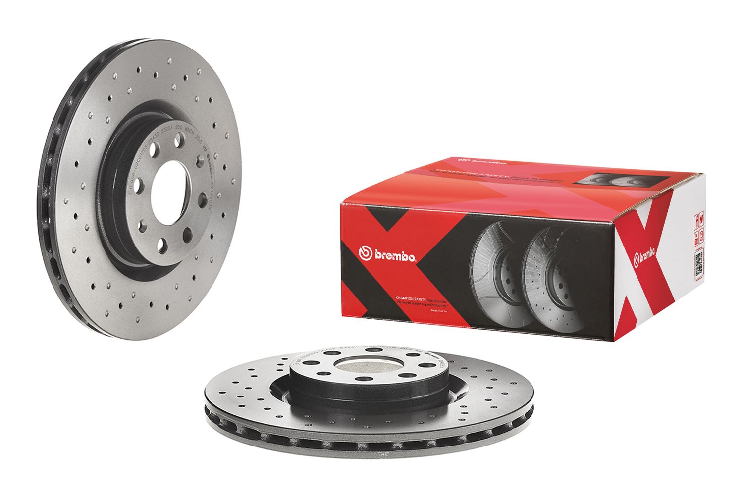 BREMBO 09.4939.3X - Bremsscheibe