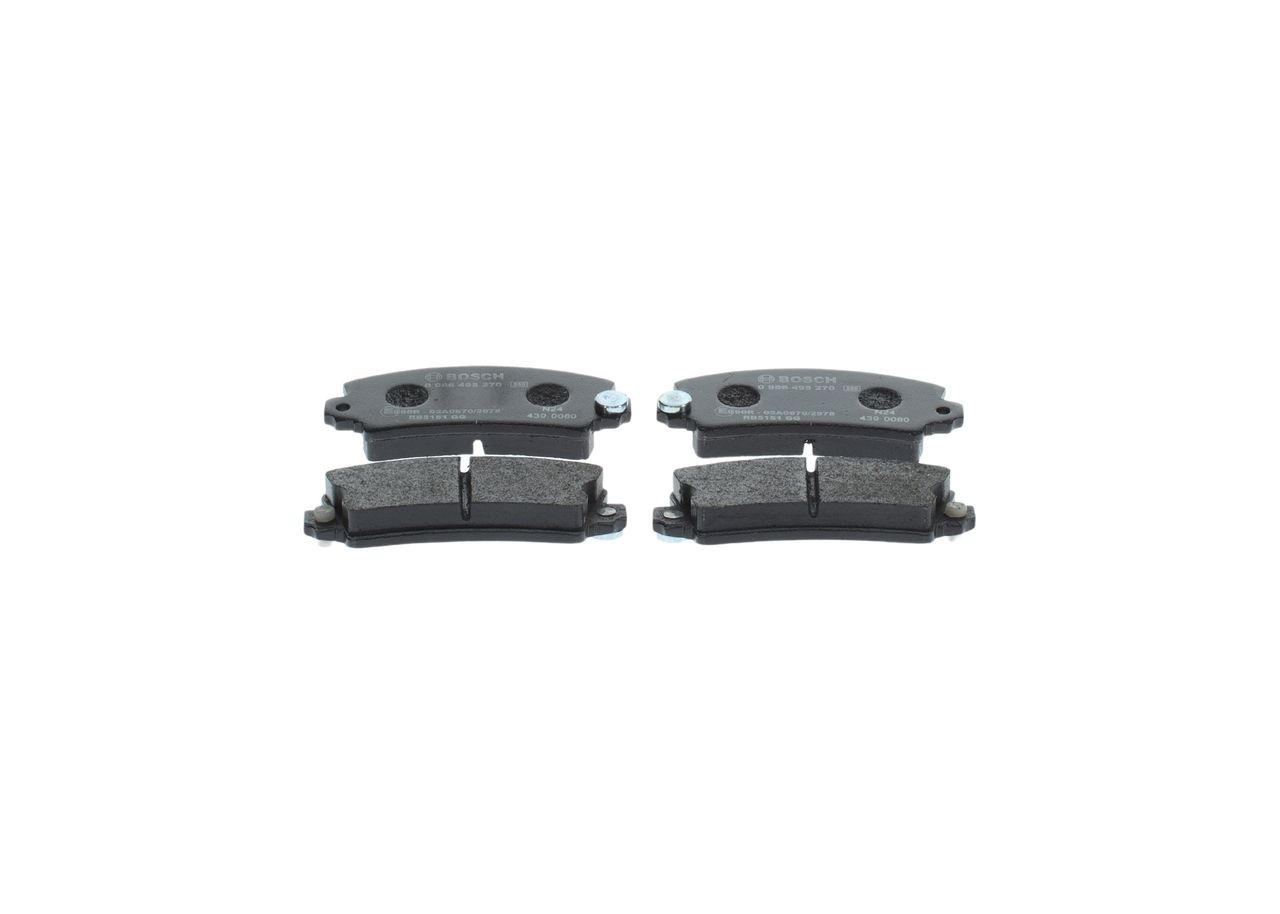 BOSCH 0 986 495 270 - Bremsbelagsatz, Scheibenbremse