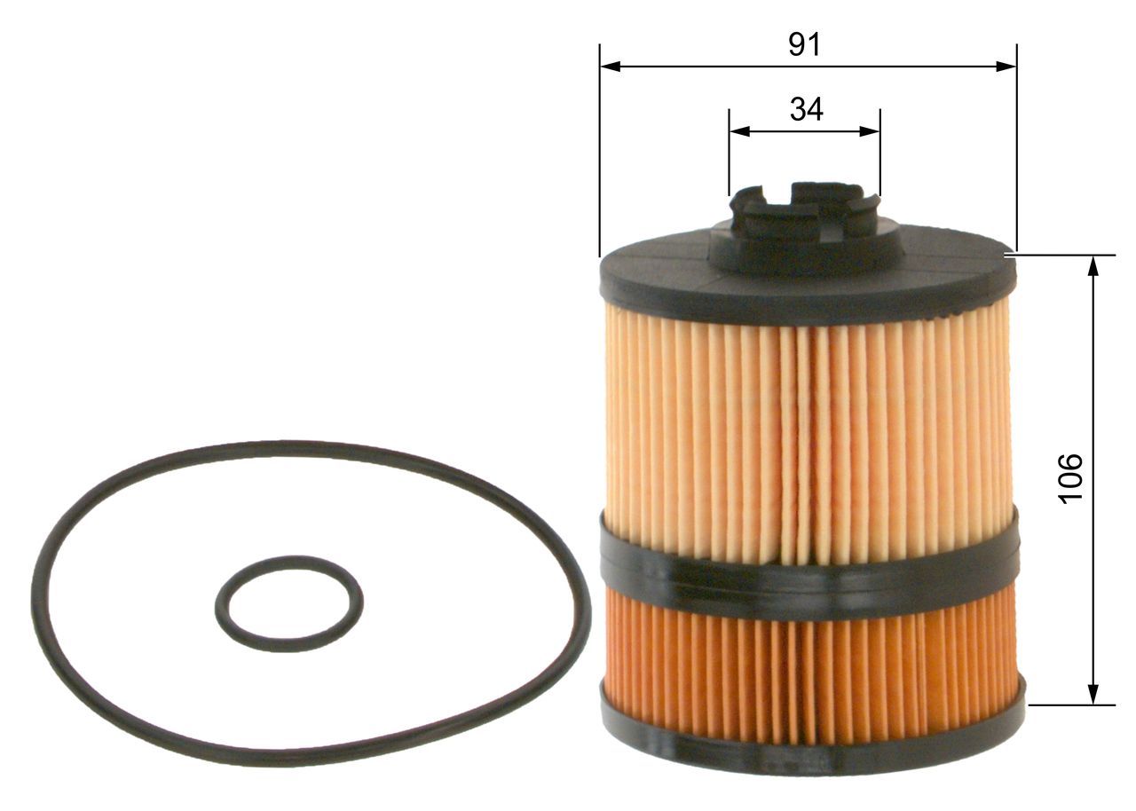 BOSCH 1 457 429 302 - Ölfilter