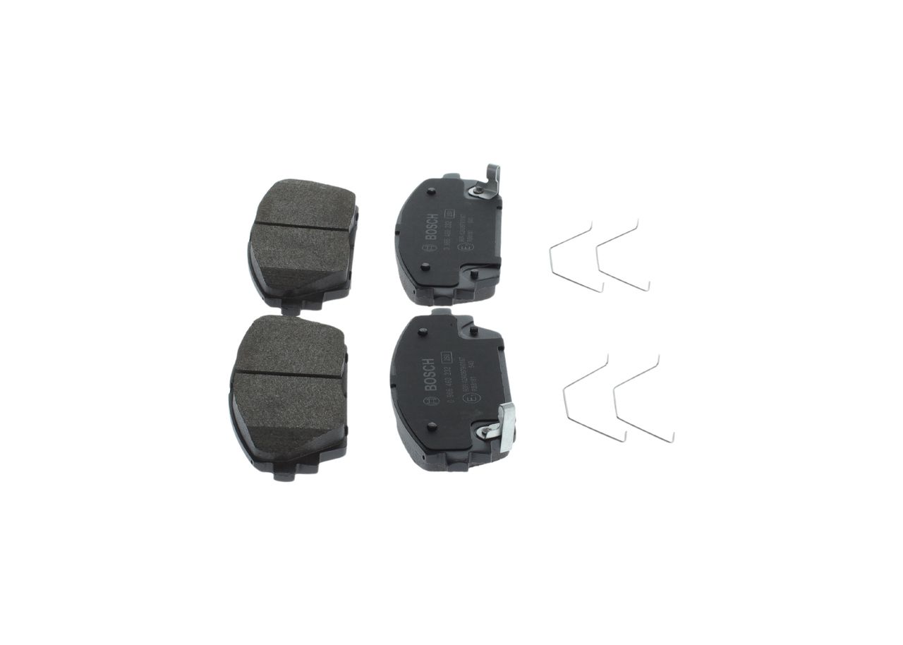 BOSCH 0 986 460 232 - Bremsbelagsatz, Scheibenbremse