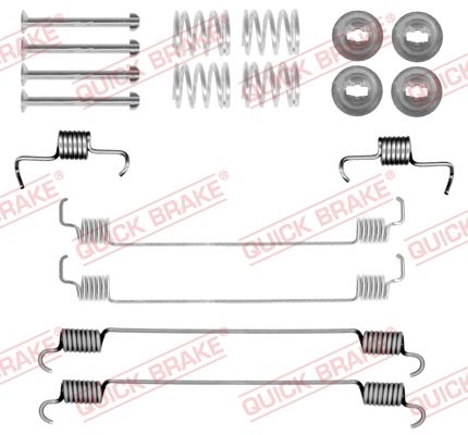 QUICK BRAKE 105-0058 - Zubehörsatz, Bremsbacken