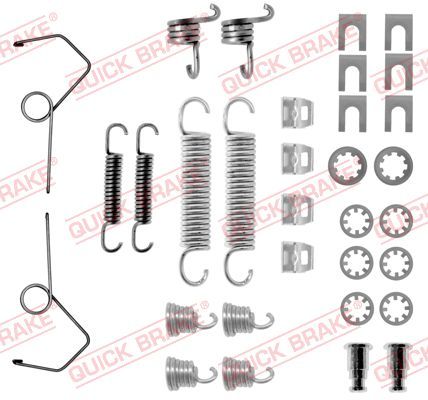 QUICK BRAKE 105-0686 - Zubehörsatz, Bremsbacken