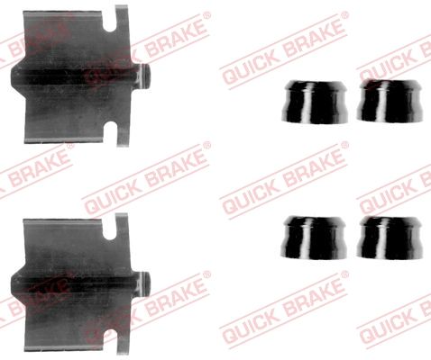 QUICK BRAKE 109-1084 - Zubehörsatz, Scheibenbremsbelag
