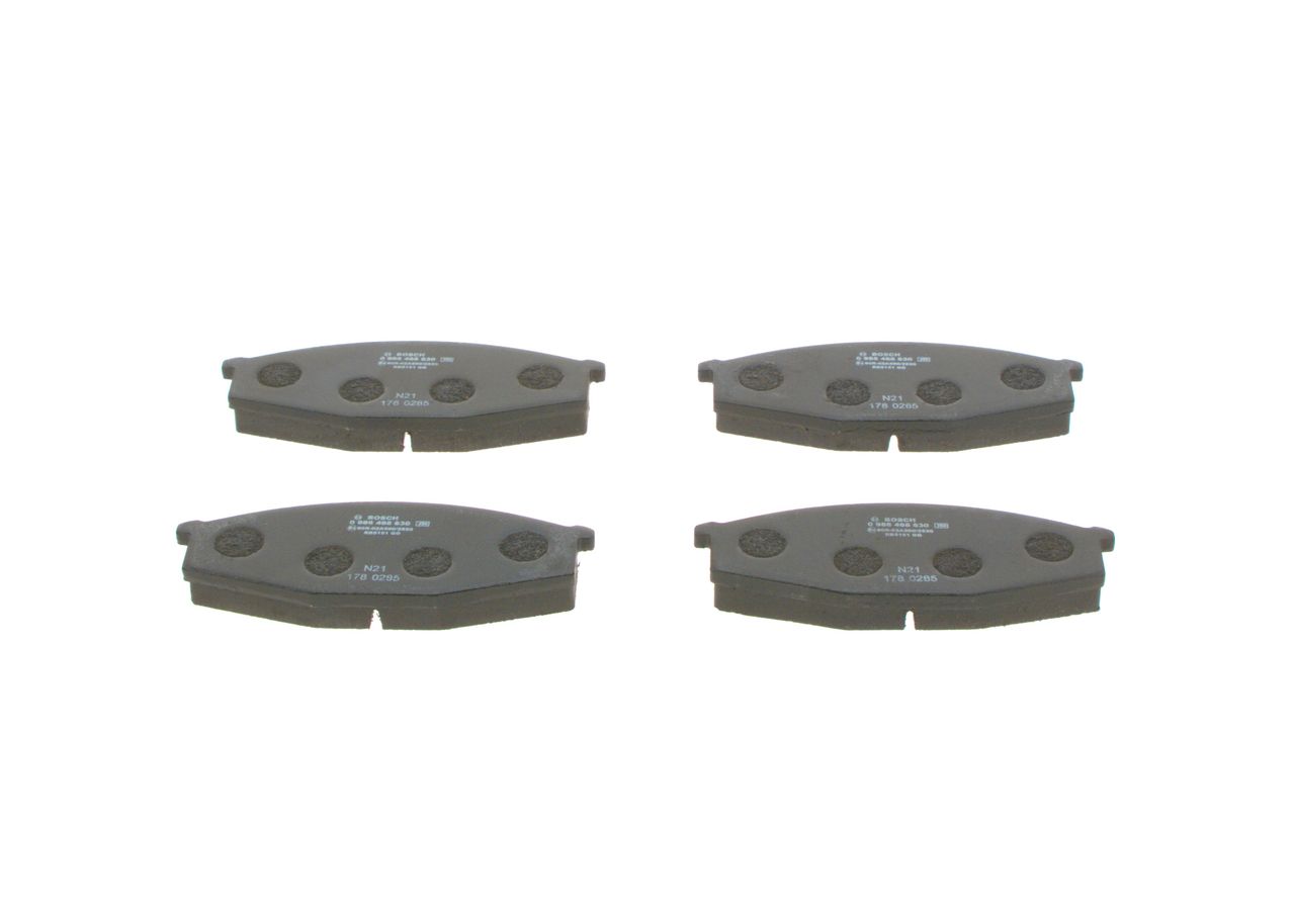 BOSCH 0 986 468 630 - Bremsbelagsatz, Scheibenbremse