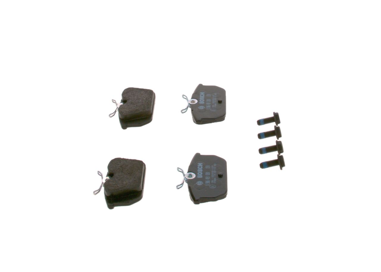 BOSCH 0 986 491 030 - Bremsbelagsatz, Scheibenbremse