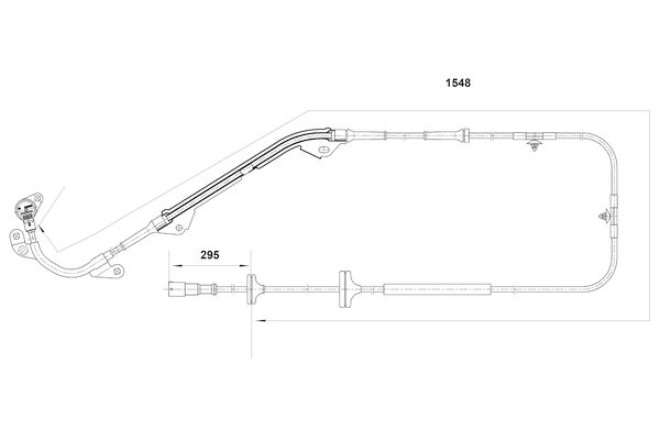 BOSCH 0 265 006 106 - Sensor, Raddrehzahl