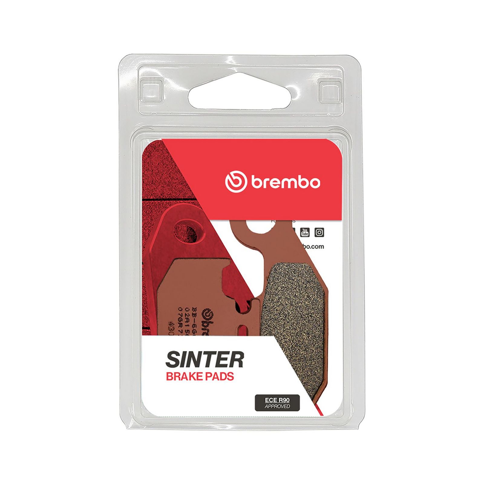 BREMBO 07GR73SD - Bremsbelagsatz, Scheibenbremse