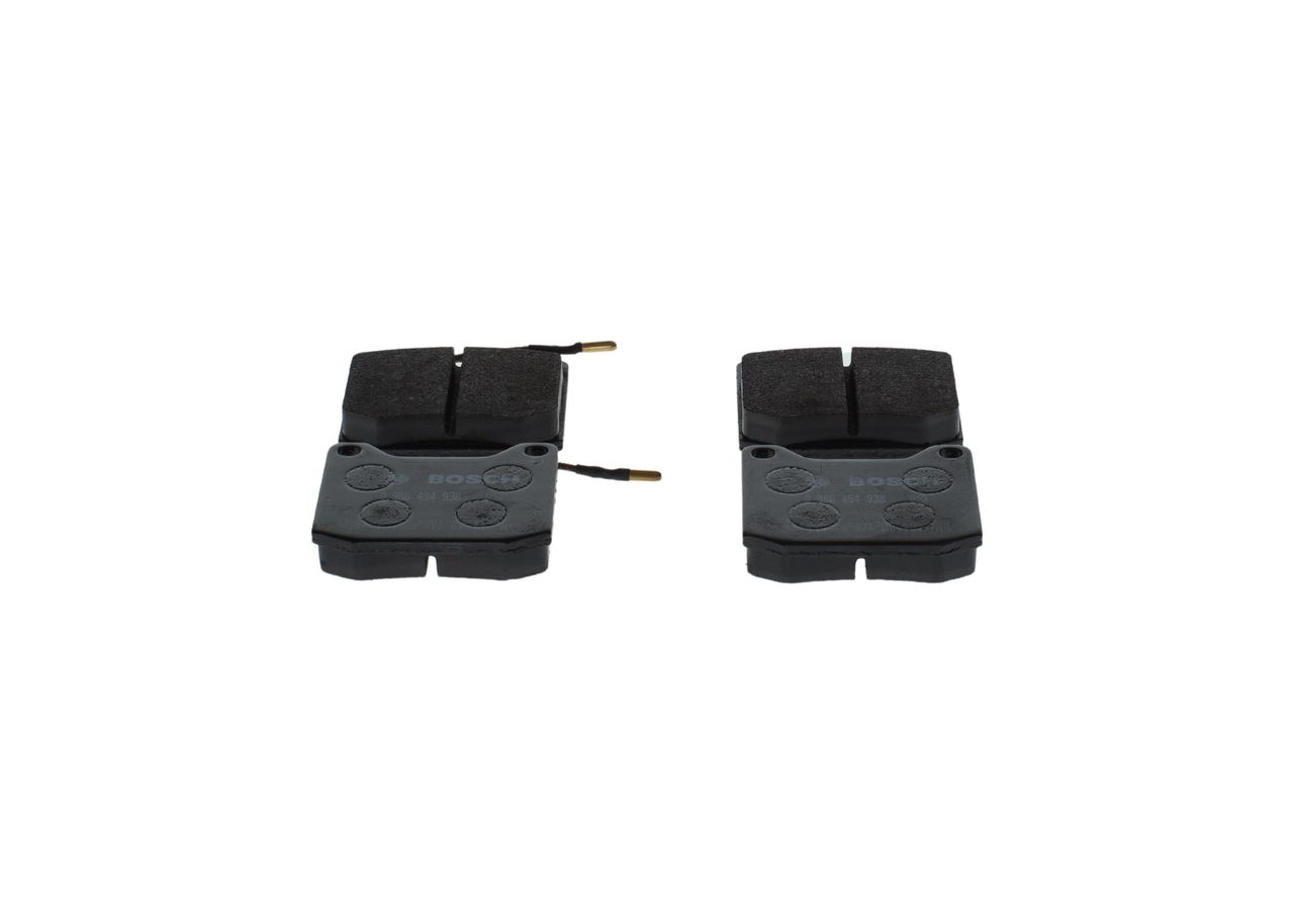 BOSCH 0 986 494 938 - Bremsbelagsatz, Scheibenbremse