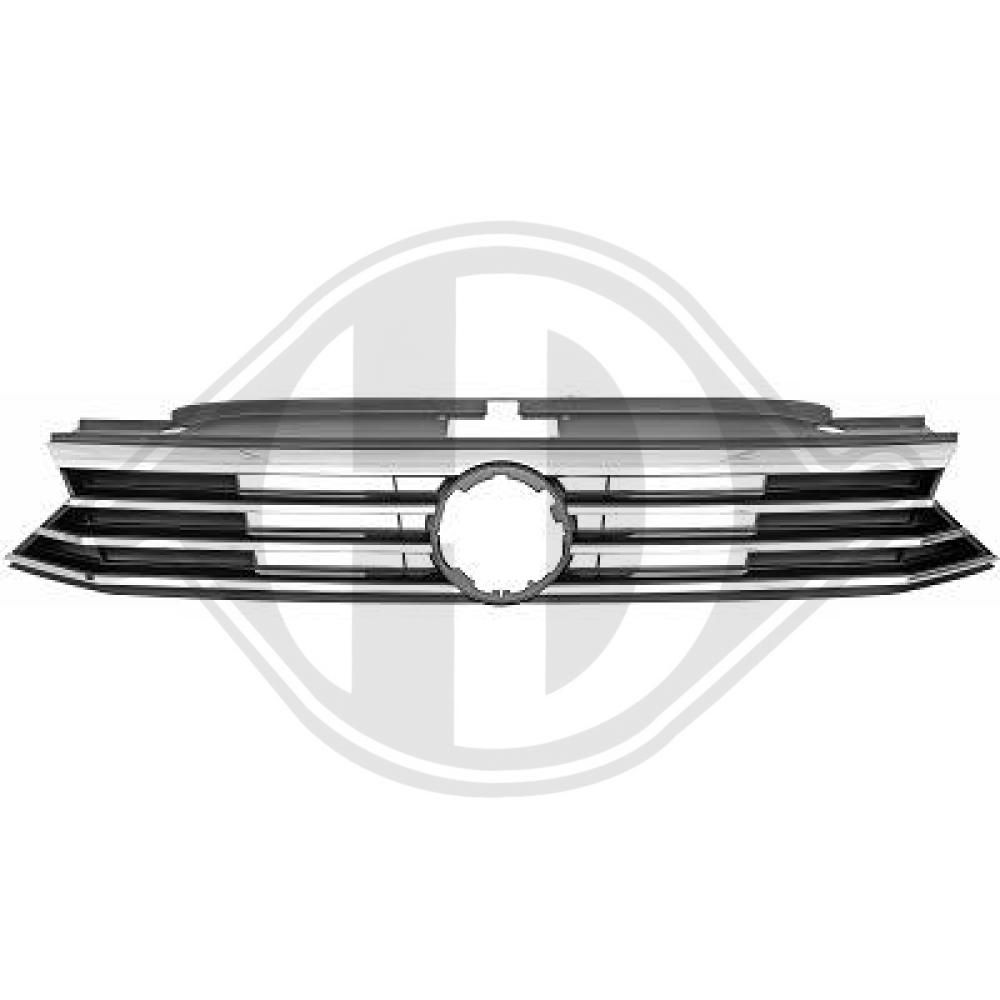 DIEDERICHS 2249042 - Kühlergitter