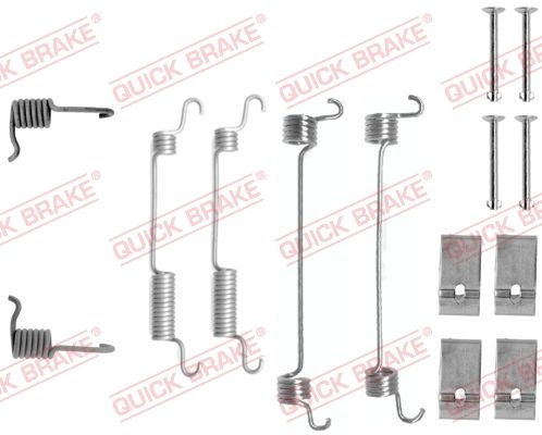 QUICK BRAKE 105-0735 - Zubehörsatz, Bremsbacken