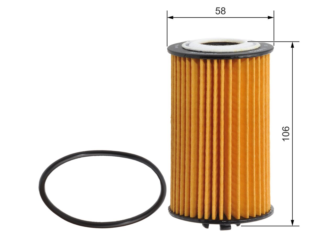 BOSCH F 026 407 006 - Ölfilter