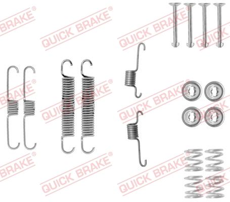QUICK BRAKE 105-0012 - Zubehörsatz, Bremsbacken