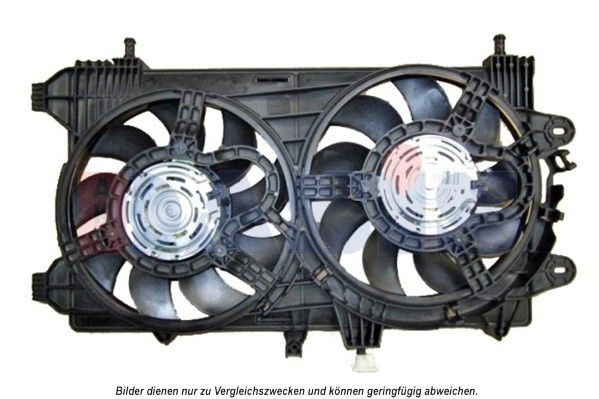 AKS DASIS 088145N - Lüfter, Motorkühlung