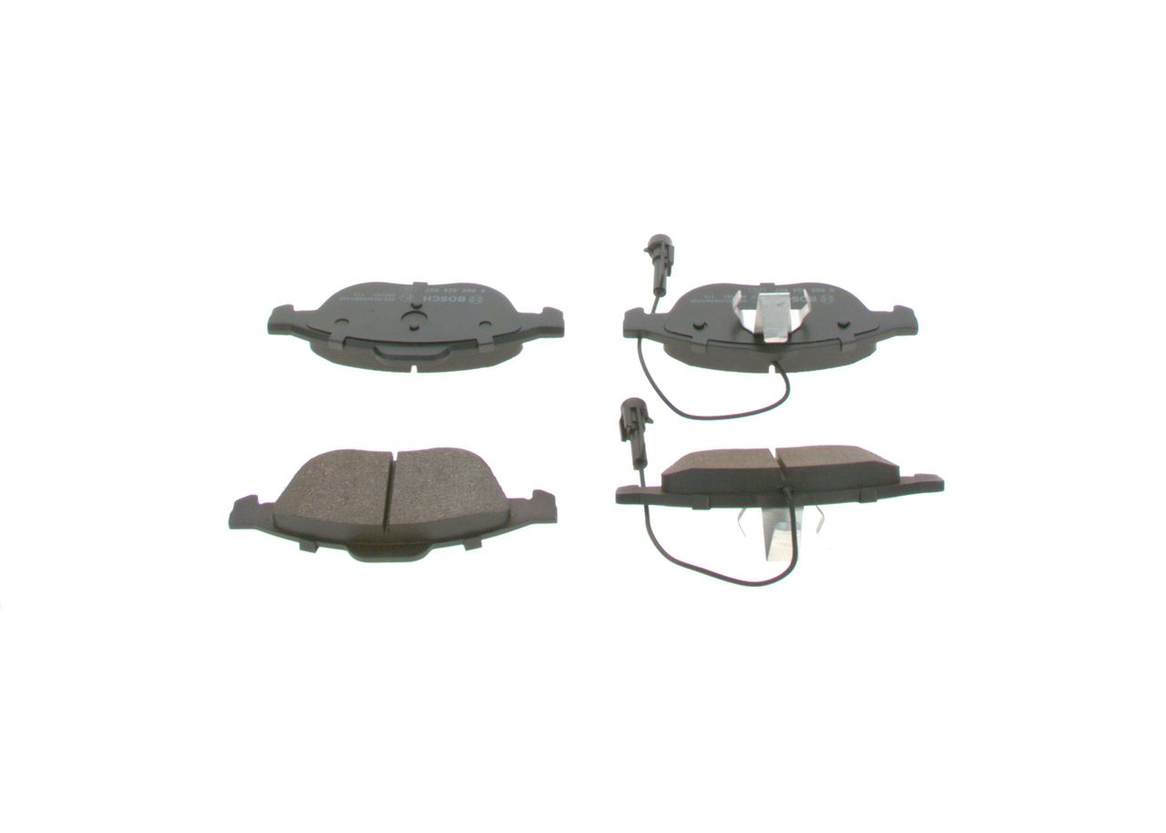 BOSCH 0 986 424 507 - Bremsbelagsatz, Scheibenbremse