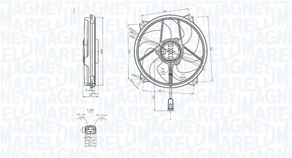 MAGNETI MARELLI 069422839010 - Lüfter, Motorkühlung