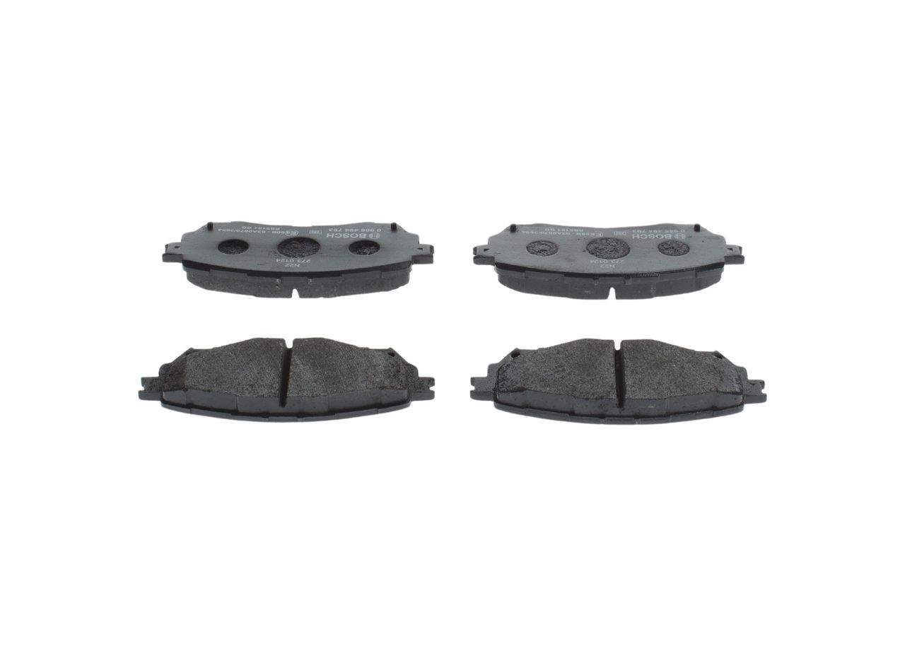 BOSCH 0 986 494 793 - Bremsbelagsatz, Scheibenbremse