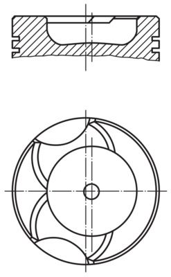 MAHLE 014 63 00 - Kolben