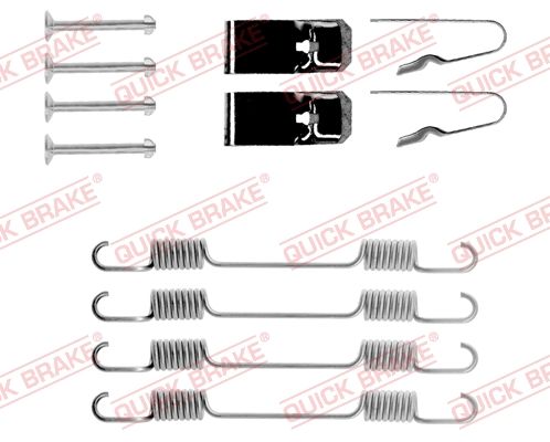 QUICK BRAKE 105-0602 - Zubehörsatz, Bremsbacken