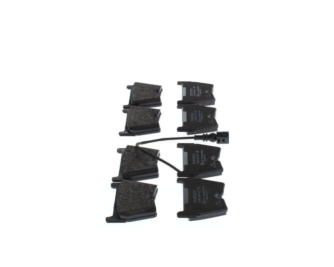 BOSCH 0 986 424 613 - Bremsbelagsatz, Scheibenbremse