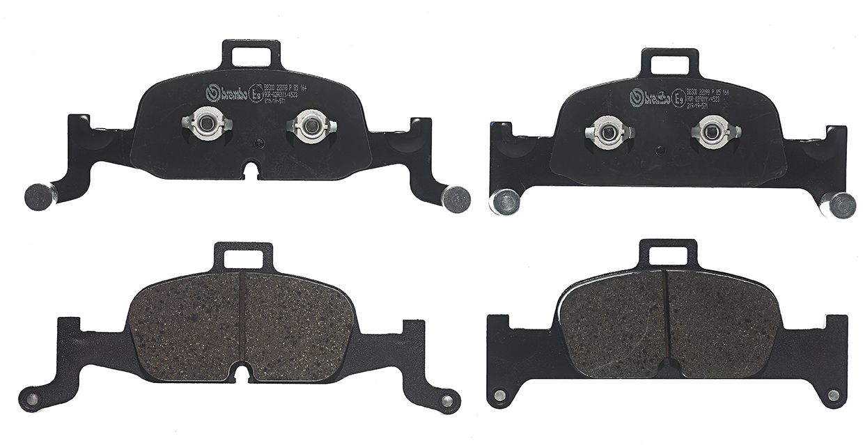BREMBO P 85 164 - Bremsbelagsatz, Scheibenbremse