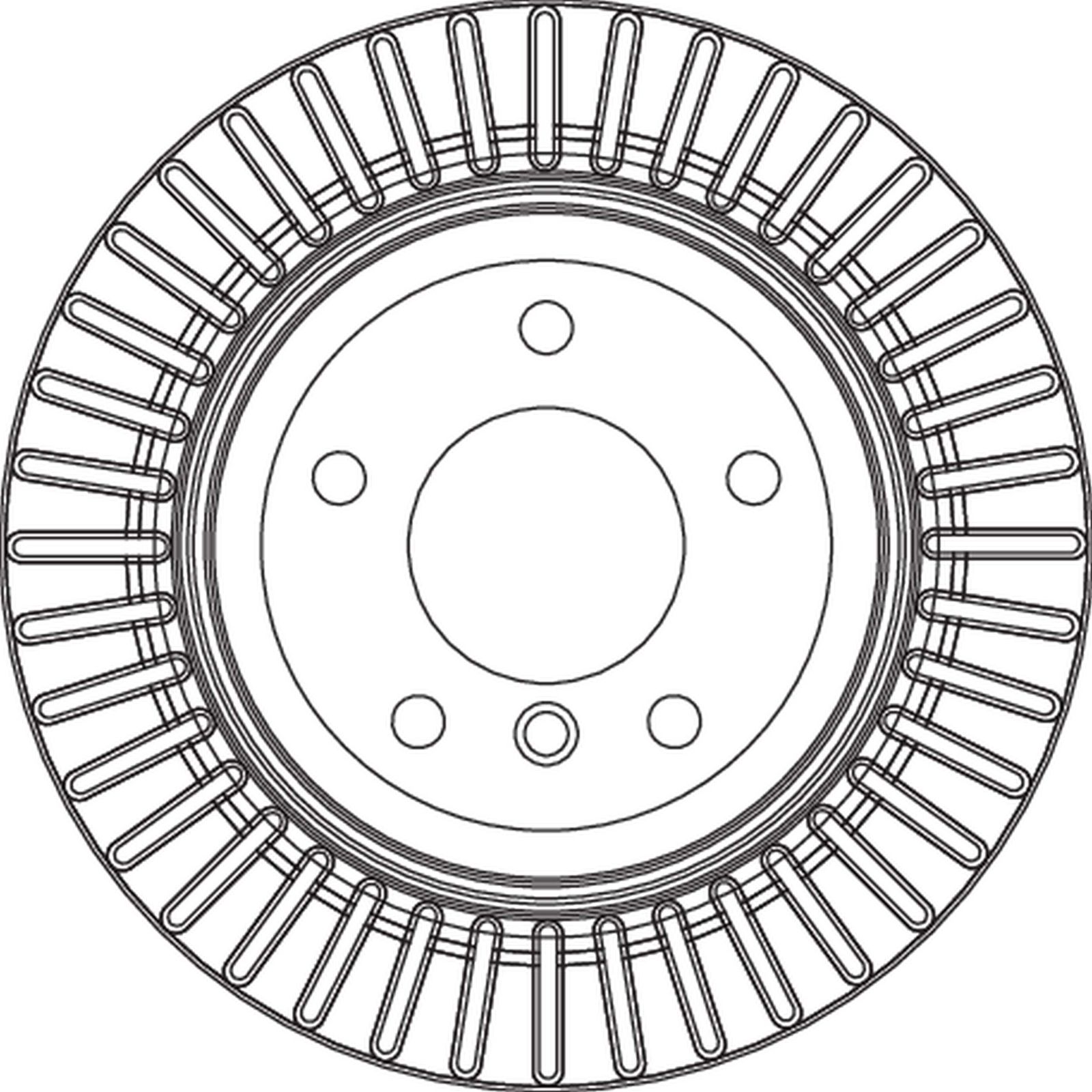 TRW DF4802 - Bremsscheibe