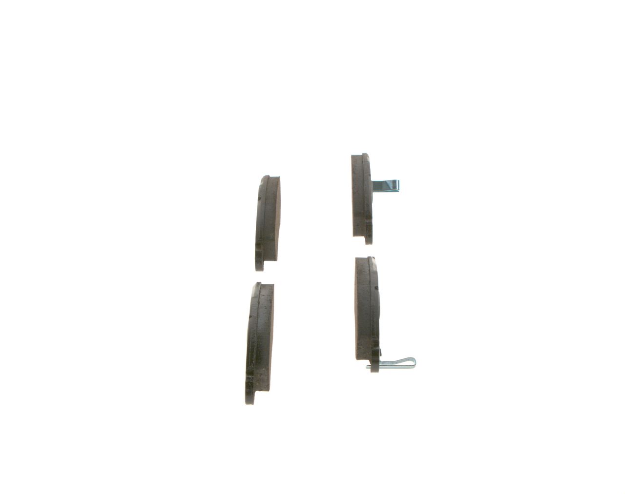 BOSCH 0 986 424 804 - Bremsbelagsatz, Scheibenbremse