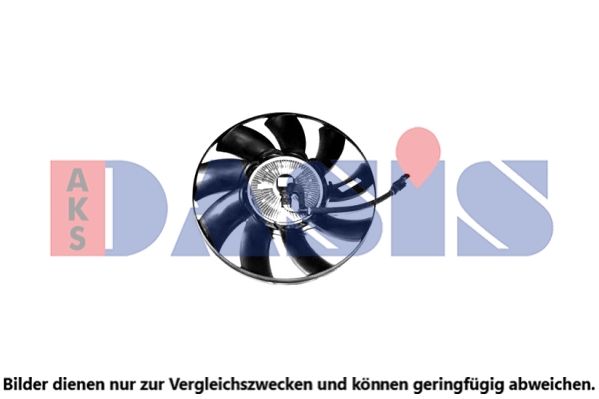 AKS DASIS 028004N - Lüfter, Motorkühlung