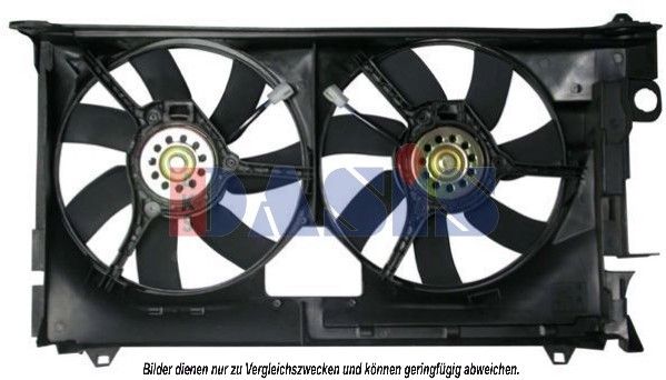 AKS DASIS 068021N - Lüfter, Motorkühlung