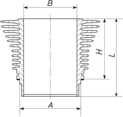 MAHLE 031 WR 04 00 - Zylinderlaufbuchse