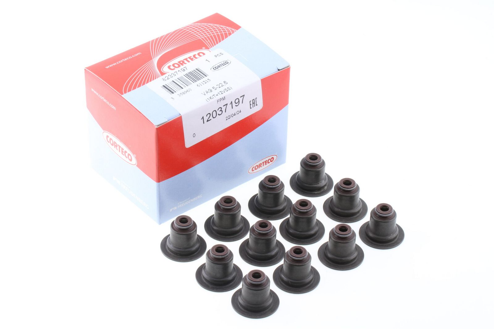 CORTECO 12037197 - Dichtungssatz, Ventilschaft