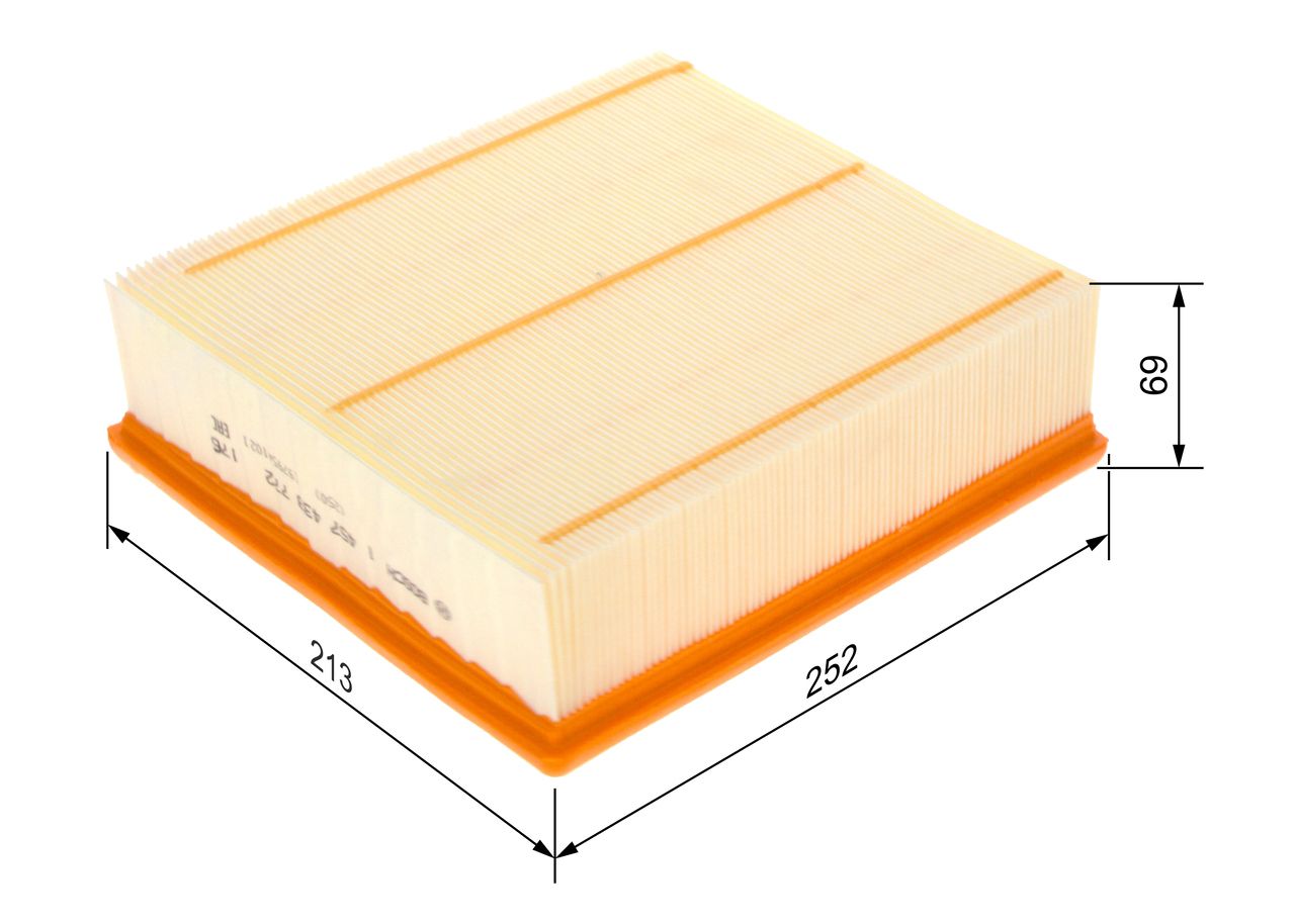 BOSCH 1 457 433 772 - Luftfilter