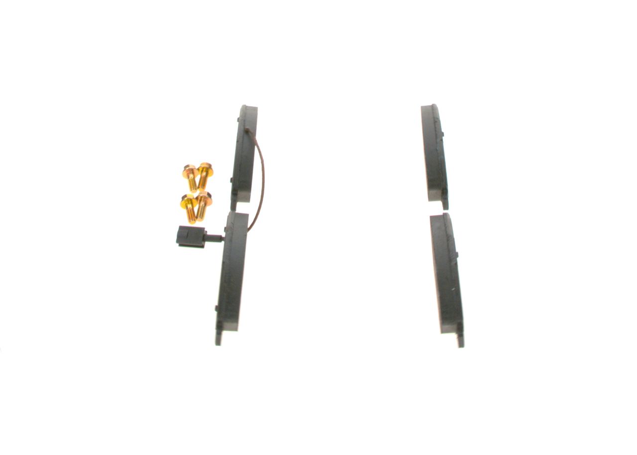 BOSCH 0 986 424 595 - Bremsbelagsatz, Scheibenbremse