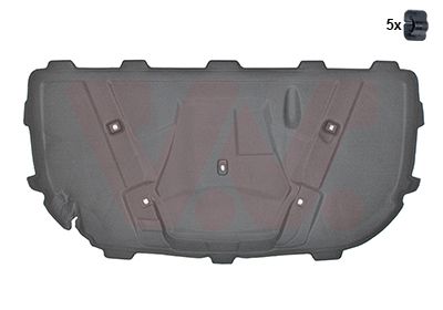 VAN WEZEL 0327460 - Motorraumdämmung
