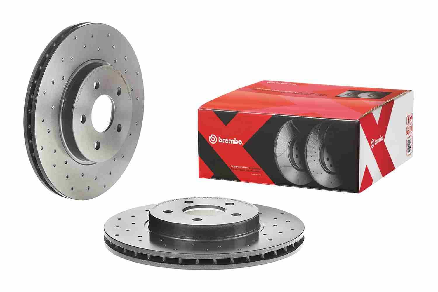 BREMBO 09.8665.1X - Bremsscheibe