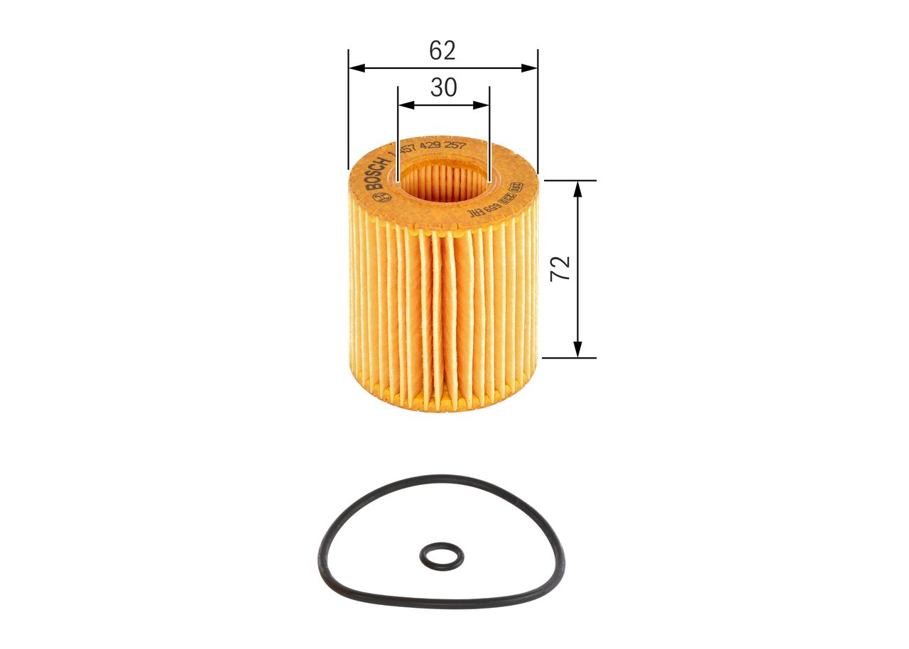 BOSCH 1 457 429 257 - Ölfilter