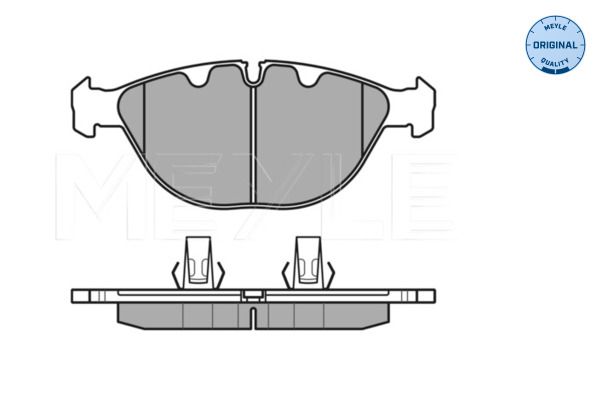 MEYLE 025 234 4821 - Bremsbelagsatz, Scheibenbremse